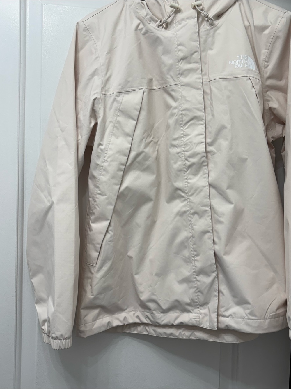 The North Face Soft Cream Hooded Rain Shell